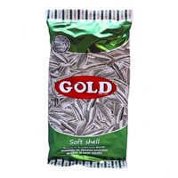Semințe de floarea-soarelui prăjite ușor sărate Gold, 140 g 
