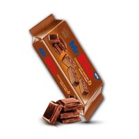 Napolitana glazura ciocolata si crema de alune Mr Bite 38g