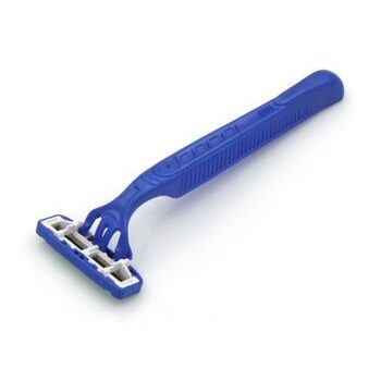 Aparat de ras Derby Triple Blade Razor Samurai, albastru