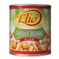 Fasole boabe alba Elio, 800g