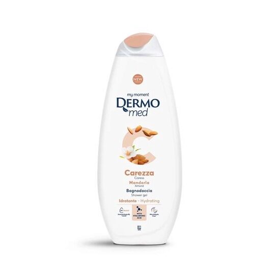 Gel de dus cu migdale Carezza, 750 ml, Dermomed
