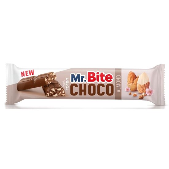 Ciocolata cu migdale Mr. Bite choco 26g