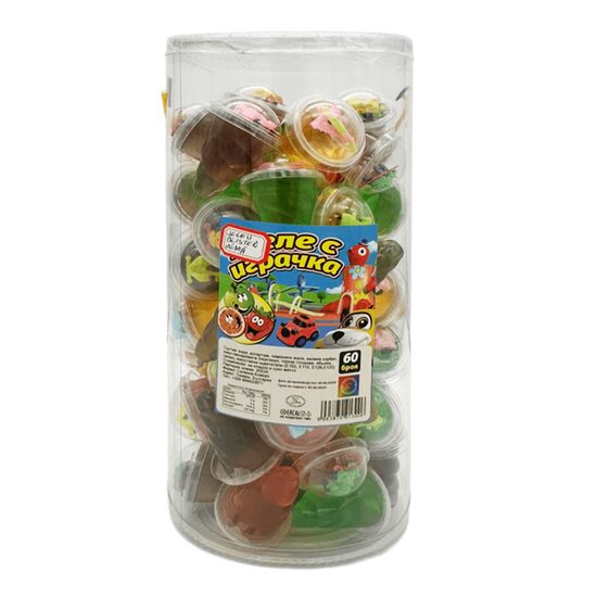 Jeleu Cupa Jucarie Jelly Toys Elvan 35g