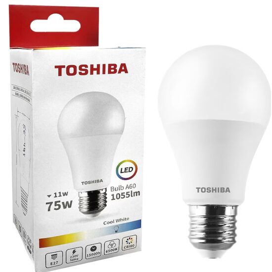 Bec Led 11w Toshiba E27 (75w), lumina rece