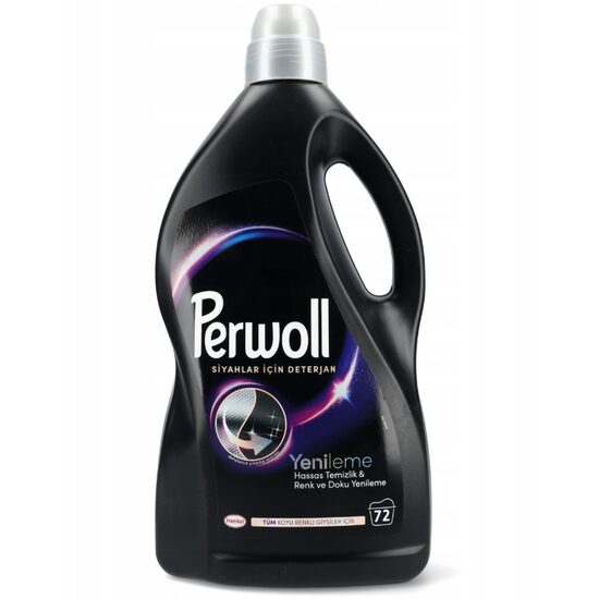 Detergent de rufe Perwoll Black Renew negru 3,96 l, 72 spalari
