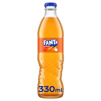 Bautura carbogazoasa Fanta Portocale, sticla, 0.33 l, SGR