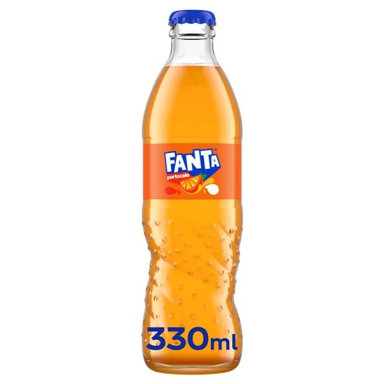Bautura carbogazoasa Fanta Portocale, sticla, 0.33 l, SGR