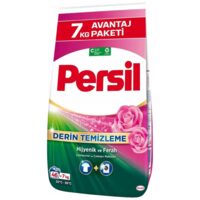 Detergent pudră pentru țesături albe și colorate cu parfum de trandafir universal Persil, 7 kg