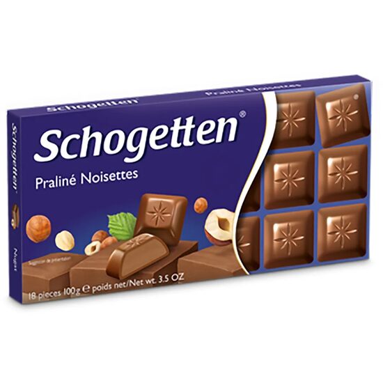 Tableta ciocolata Schogetten Nougat, 100 g