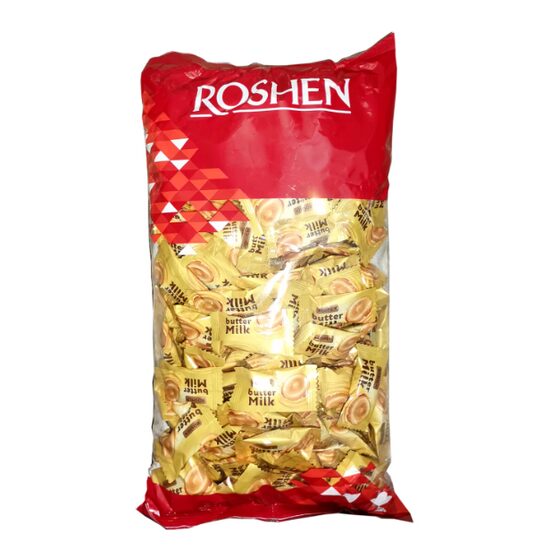 Bomboane drops Butter Milk, Roshen, 1Kg