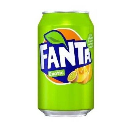 Bautura Carbogazoasa, Fanta Exotic, doza, 330ml, Import/SGR