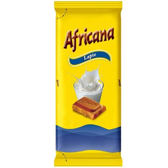 Ciocolata cu lapte Africana, 80 g