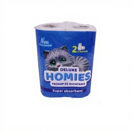 Role prosop de hartie Homies 170g, 2 role