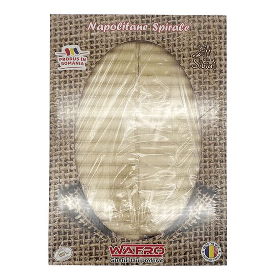 Napolitane spirale cu crema de alune Morello, vrac, 1,6kg