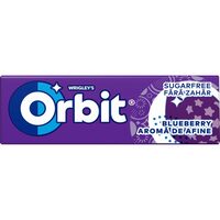 Orbit Blueberry guma de mestecat cu aroma de afine 14 g, 30 seturi