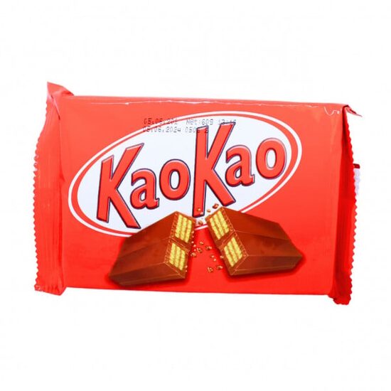 Napolitane cu glazura de ciocolata Kao Kao 60 g