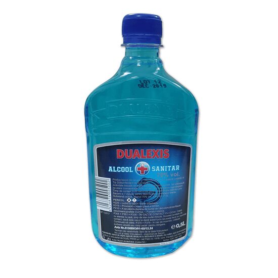 Dualexis Spirt/Alcool sanitar, 0.5 L