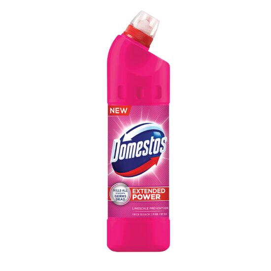 Dezinfectant inalbitor anticalcar Domestos Pink, 750 ml