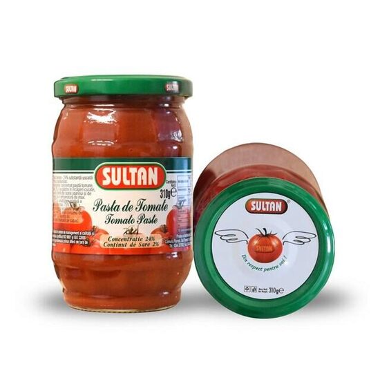 Pasta de tomate 24% concentratie Sultan 310g