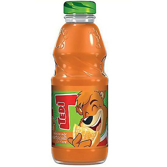 Suc cu portocala, mar si morcov Tedi 300 ml