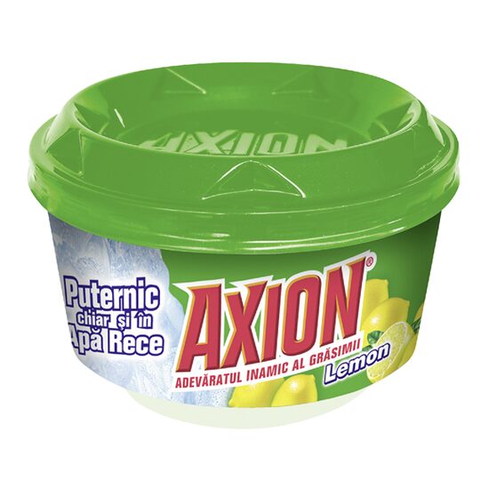 Detergent de vase pasta Axion, lemon, 225 g