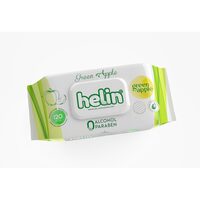 Servetele umede Helin Green Aple, 64 buc.