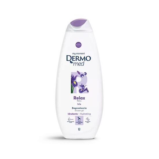 Gel de dus cu parfum de iris Relax, 750 ml, Dermomed