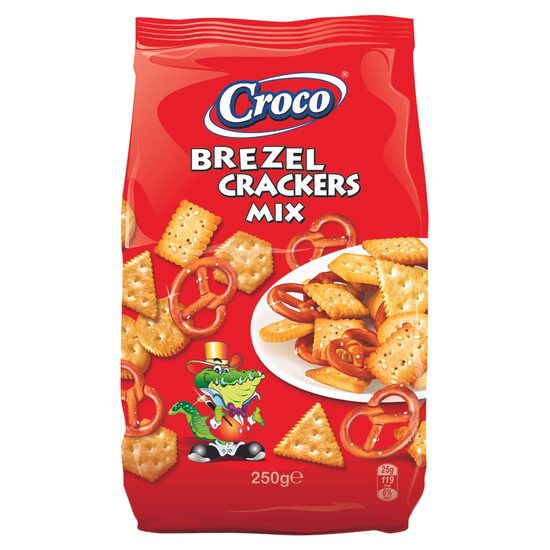 Mix Brezel Si Crackers, 250 g, Croco