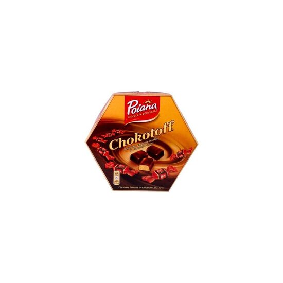 Bomboane de ciocolata cu caramele Poiana Chokotoff Original 238g