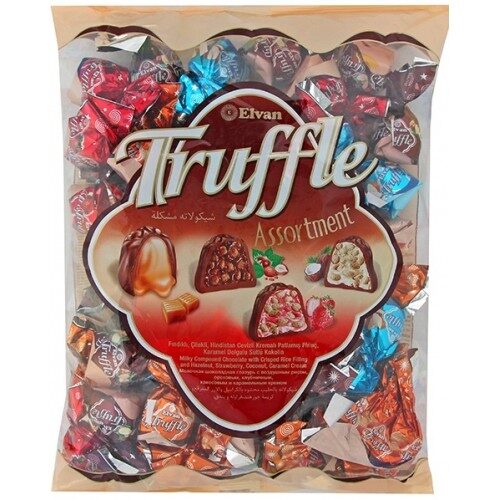 Elvan Truffle 1kg – bomboane trufe cu ciocolată, ambalate la pungă