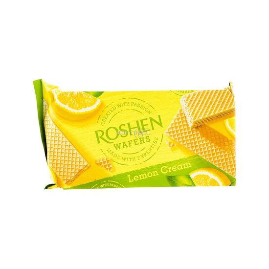 Napolitane cu lamaie Roshen, 216g 
