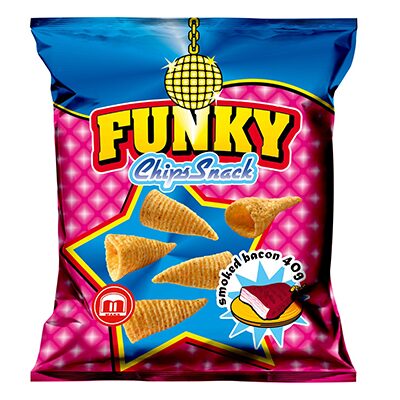 Snack Funky cu aroma de bacon 40g