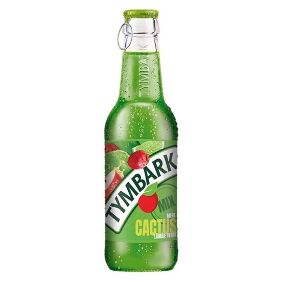 Bautura racoritoare Tymbark Mix cu mere, cactus si lime, sticla, 0.25 l SGR 