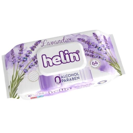 Servetele umede Helin Lavanda, 64 buc.
