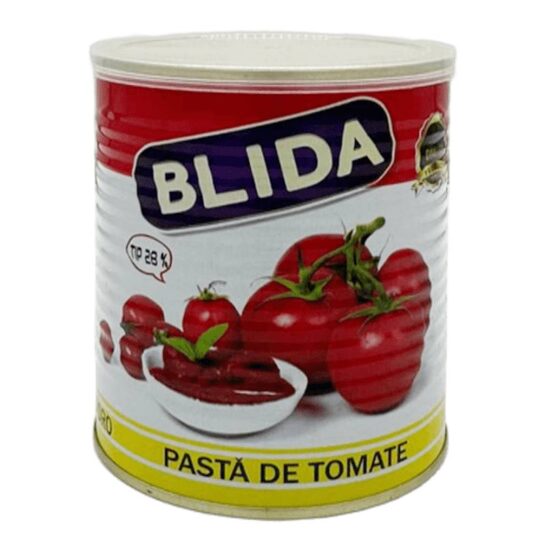 Pastă de tomate 800gr concentrație 28% Blida, 800g