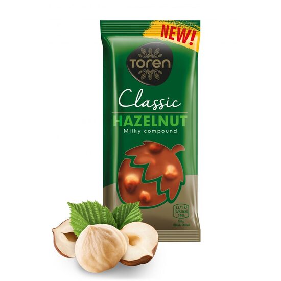 Tableta de ciocolata cu alune Toren classic 50g