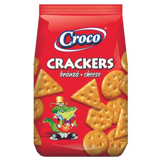 Crackers cu branza Croco 100g
