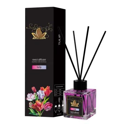 Odorizant de camera cu betisoare, Mozaic, aroma de lalele, 100 ml