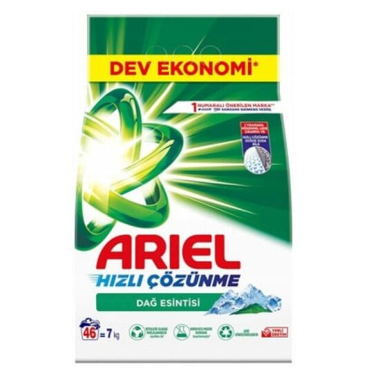 Detergent rufe, formula avansata, indepartare pete Ariel, 7 kg,