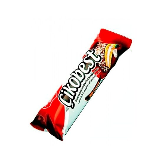 Biscuiti Cikobest cu umplutura de capsuni, 56g