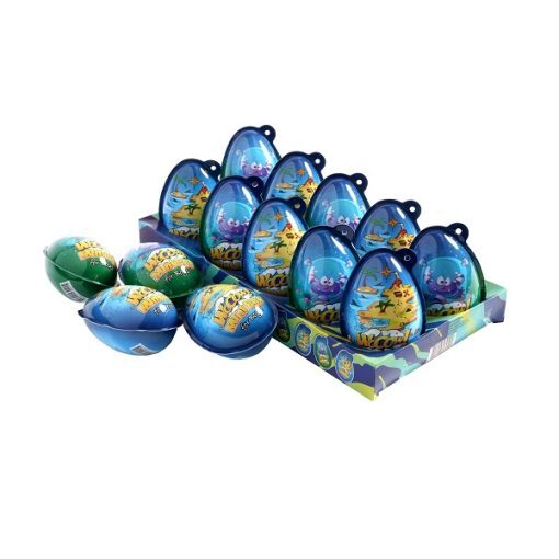 MINI WOOOW EGG – Surprize pentru Fete, 30g | Ciocolată și Jucărie în Mini Ou