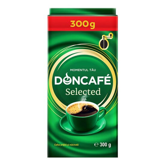 Cafea macinata si prajita Doncafe Selected, 300 g