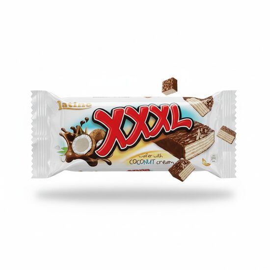 Napolitane Latino XXXL nuca de cocos, 50g