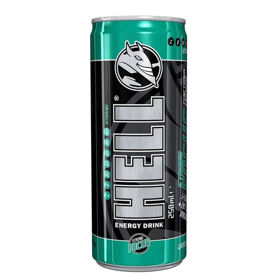 Bautura energizanta Hell Focus, doza, 250ml, SGR