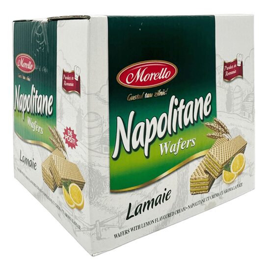 Napolitane cu crema de lamaie Morello, 3kg