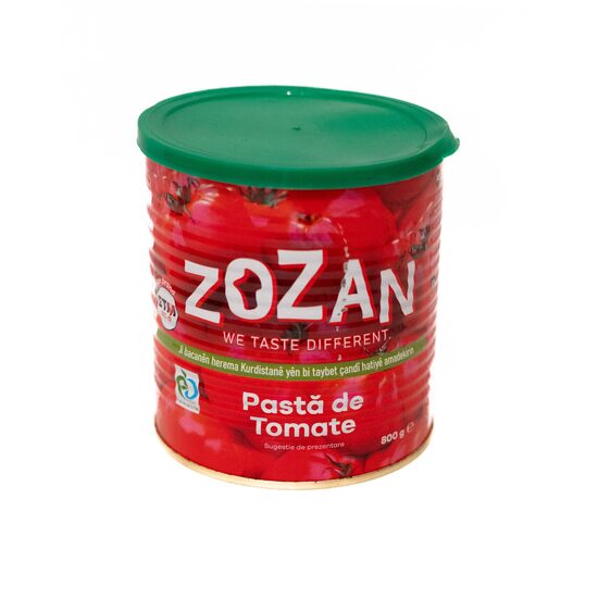 Pasta de tomate Zozan 800g – aromă intensă, calitate autentică