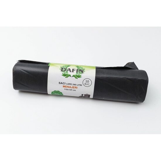 Saci menajeri, Dafin, 10 bucati, 240 L