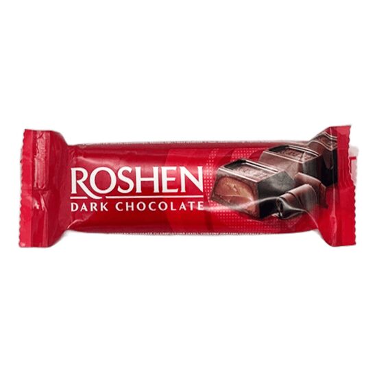 Baton ciocolată neagră Roshen Dark 33g