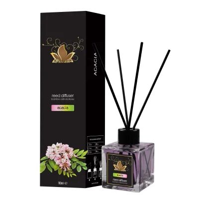 Odorizant de camera cu betisoare, Mozaic, aroma de accacia, 100 ml