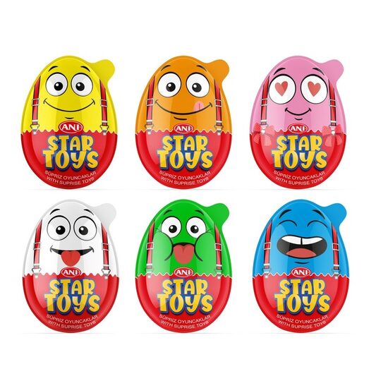 Ou de ciocolata cu surprize Star Toys Ani, 16g